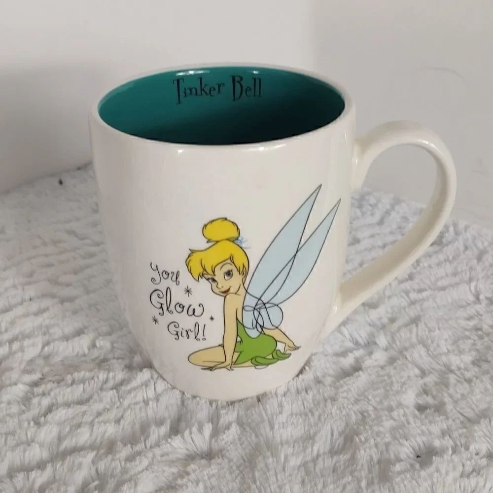 Vtg Disney Tinker Bell Mug
